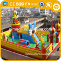 Hot giant outdoor Inflatable playground , Inflatable amusement park with climbing